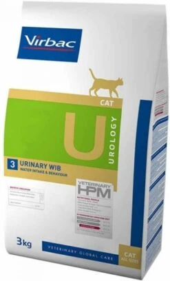 Virbac HPM Urology Urinary Wib U3 Pour Chat 3kg