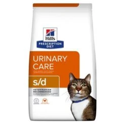Hill's Prescription Diet S/D Urinary Croquettes Pour Chat Au Poulet - 1.5Kg