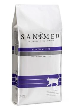 Sanimed Skin/Sensitive Croquettes Pour Chats 4,5kg